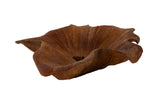 All Teak Bowl - Dark Brown