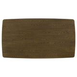 Crispin - Rectangular Dining - Brown