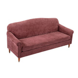 Loveseat Sofa, 2 Seater Couch With Rolled Arms