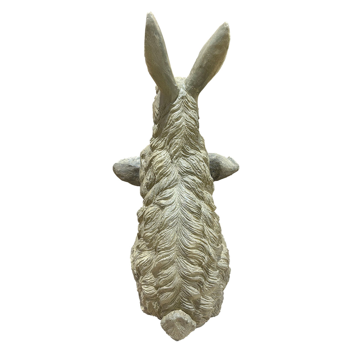 Magnesium Oxide Bunny Statue Holding Decor Hand-Painted Rabbit Sculpture Garden Lawn Ornament