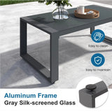 Modern All-Weather Outdoor Coffee Table