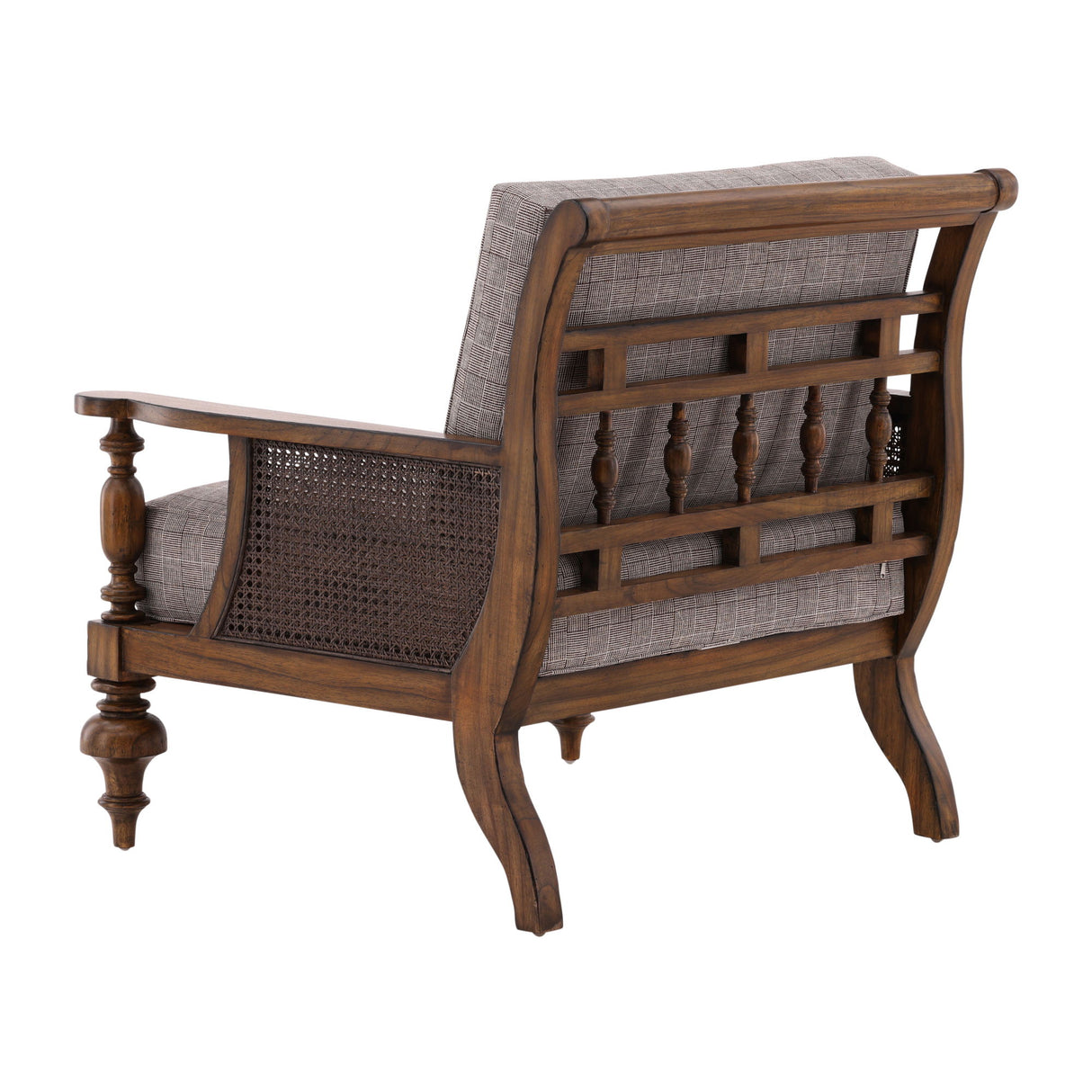 Peterson - Occasional Chair - Dark Brown / Gray