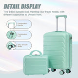 Spinner Luggage Set With Combination Lock