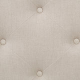 Upholstered Entryway Accent Bench - Beige