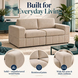 Oversized Modular Loveseat Set