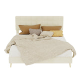 Yungan Lingge Minimalist Soft Pack Headboard Bed