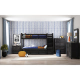 Hampton Kids - Bunk With Staircase And Trundle Bedroom Set