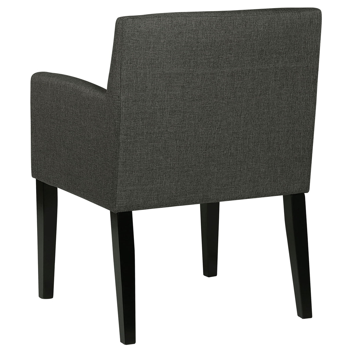 Yorkshire - Upholstered Dining Arm Chair With Cushioned Arms (Set of 2) - Gray