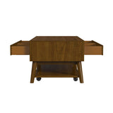 Santa Barbara - 3 Piece Occasional Table Set (Coffee Table, End Table & Sofa) - Walnut