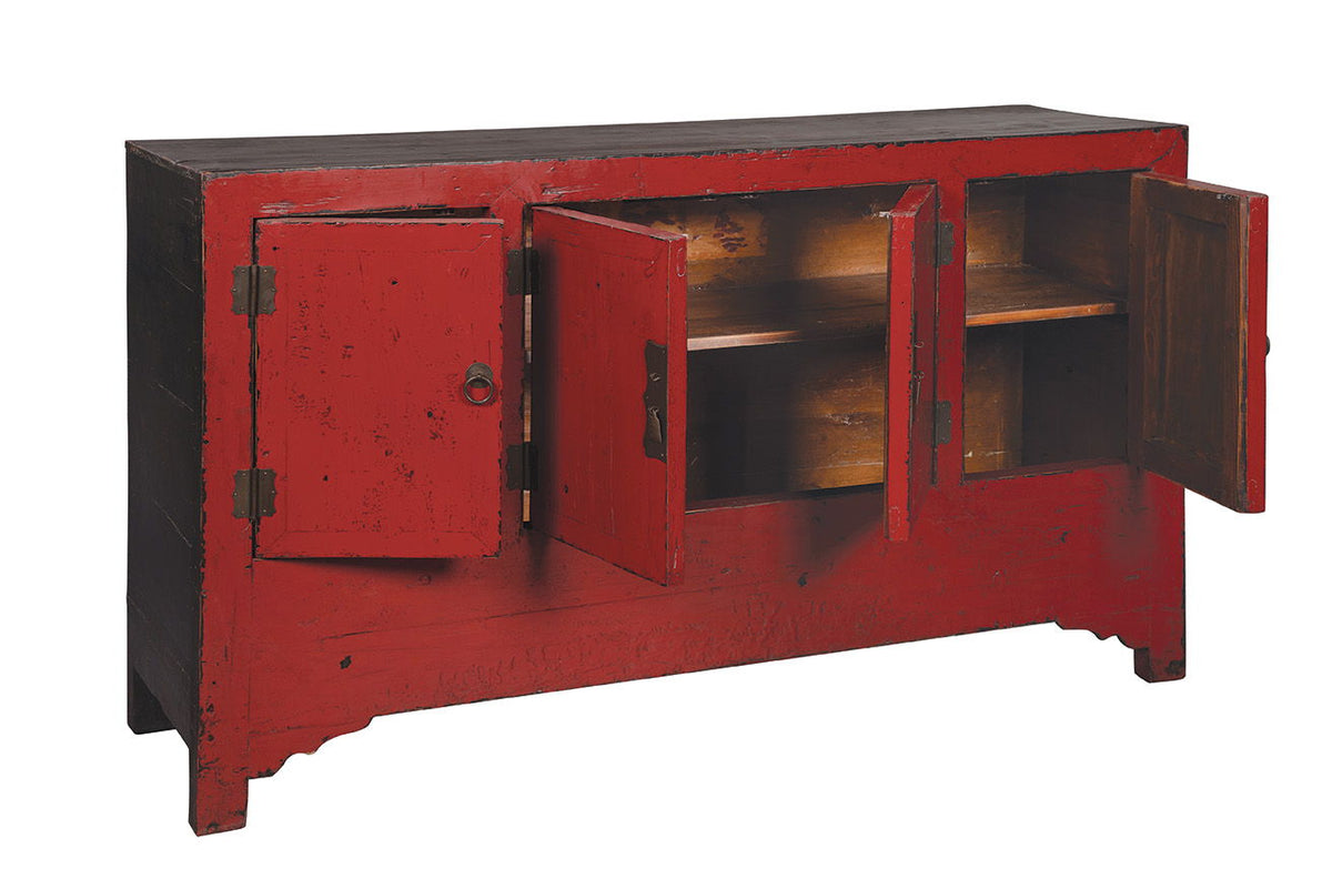 Rosen - Antique Sideboard - Red