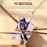 Luggage With Combination Lock, Lightweight Carry-On Suitcase