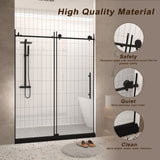 Frameless Shower Door With Handle