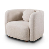 Japandi Style Accent Square Chair