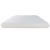 6" Firm Gel Memory Foam Mattress In A Box, Soft Double Layered Mattress Bed - White - Full