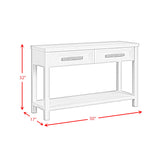 Avalanche - Sofa Table - Antique White