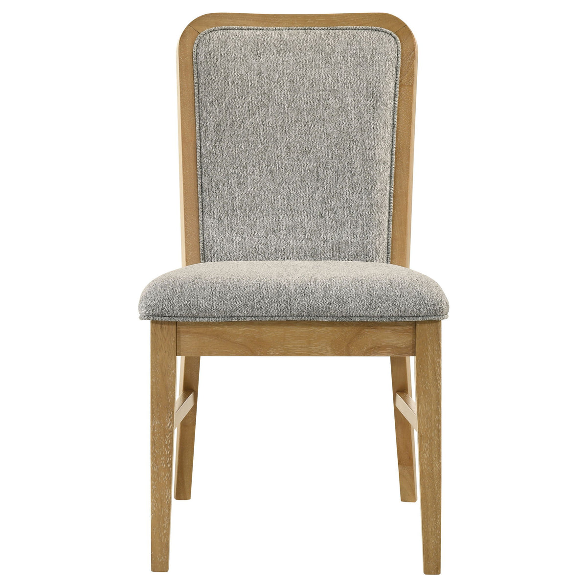 Teleli - Dining Side Chair (Set of 2) - Natural / Gray
