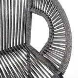 Acapulco - Indoor Outdoor Steel Bar Stool With Rope Set