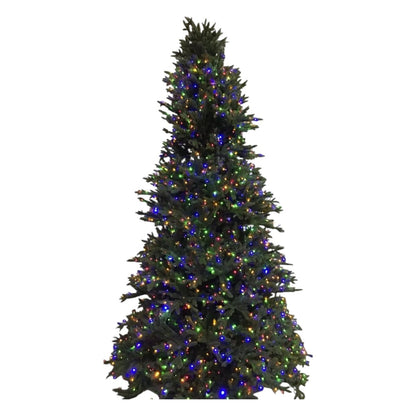 9' Pre - lit Radiant Micro LED Artificial Christmas Tree (ID L012347) - available at Alpine Outlets in Denver