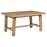Extension Leaf Dining Table With Removable Leaf - Natural