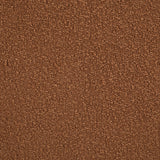 Debbie Upholstered Swivel Accent Chair in Burnt Orange