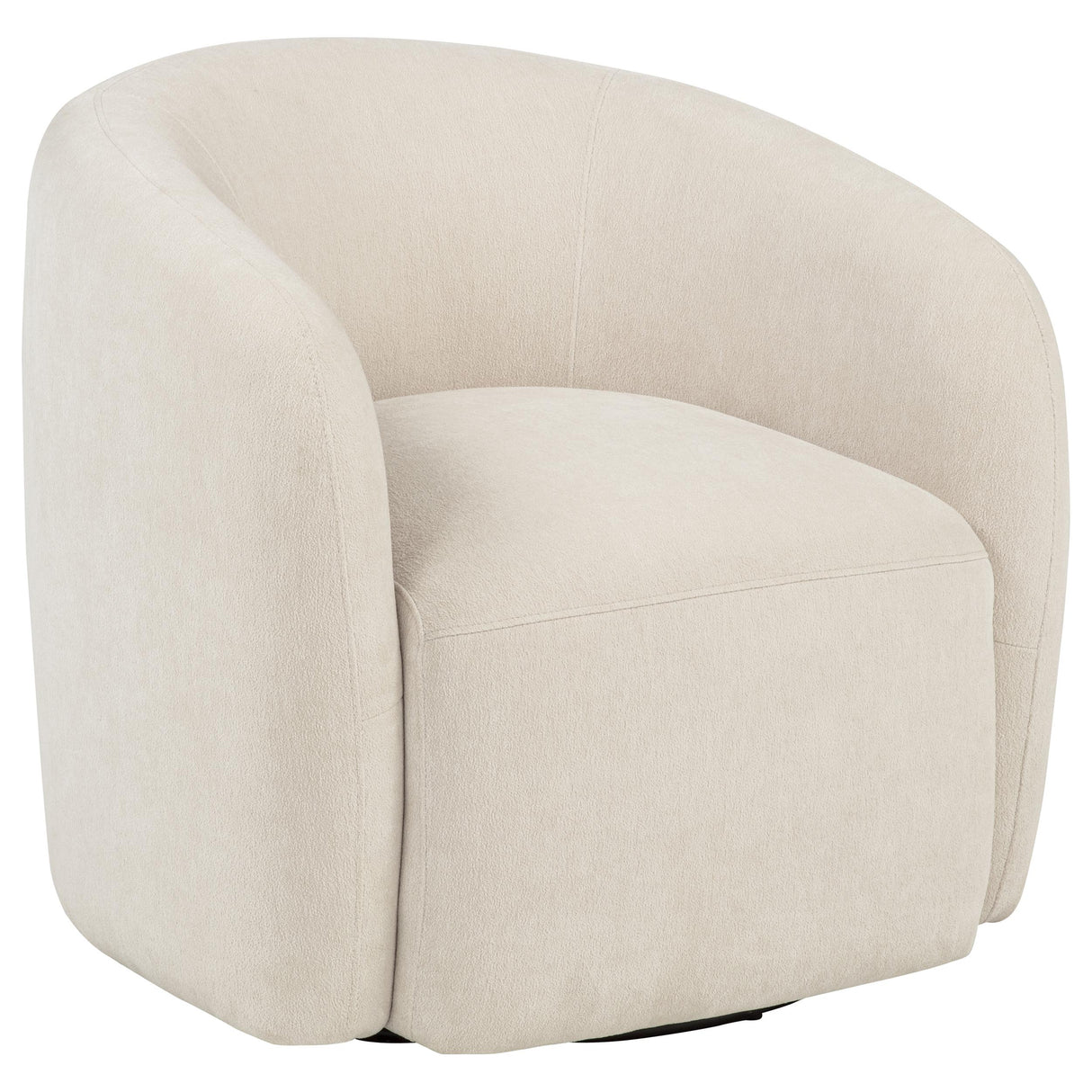 Gerley Chenille Upholstered Swivel Accent Chair - Beige