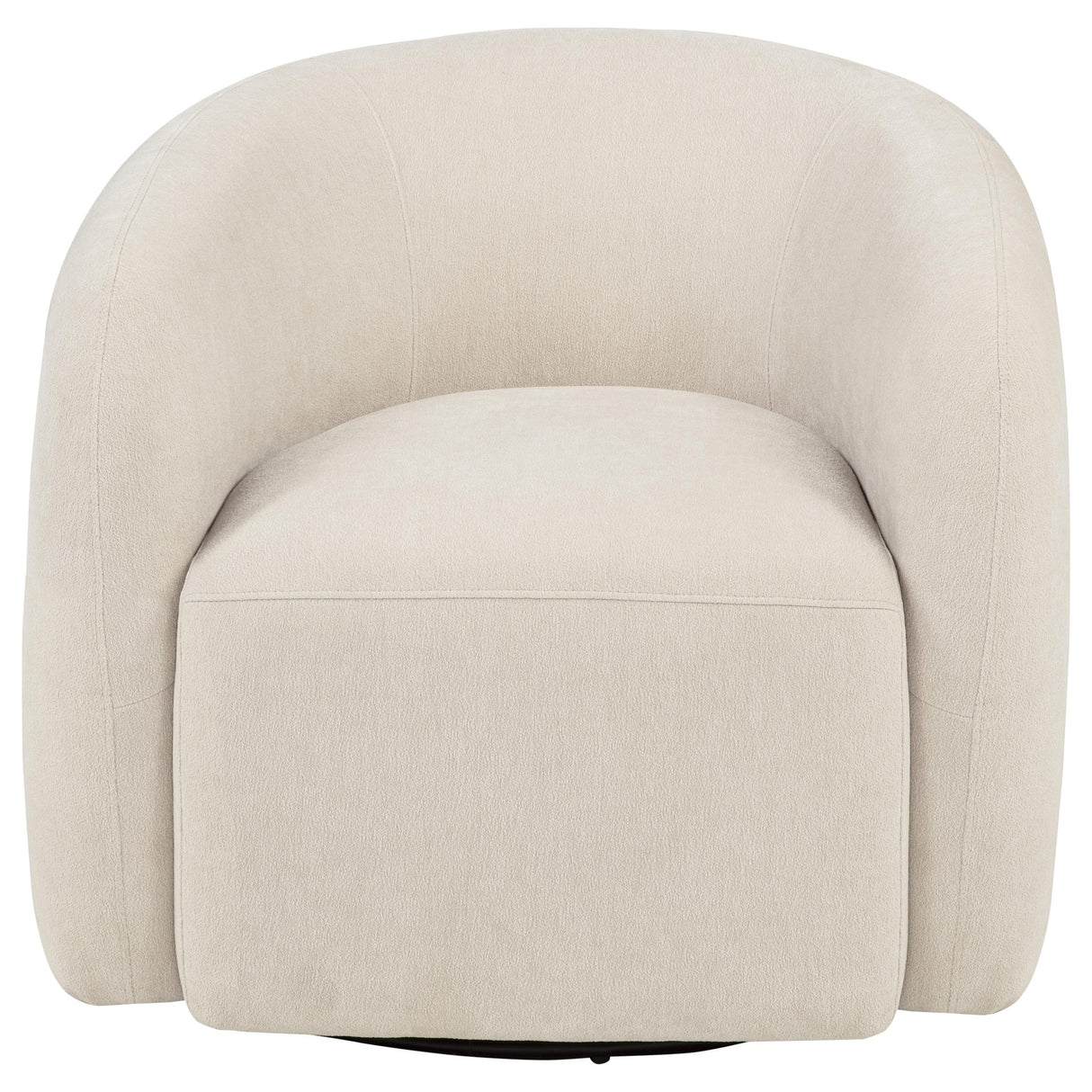 Gerley Chenille Upholstered Swivel Accent Chair - Beige