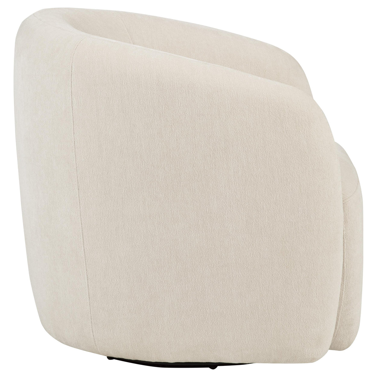Gerley Chenille Upholstered Swivel Accent Chair - Beige