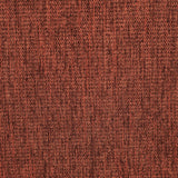 Andrea Upholstered Crescent Arm Accent Chair in Orange