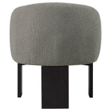 Valdez Boucle Upholstered Barrel Back Accent Chair
