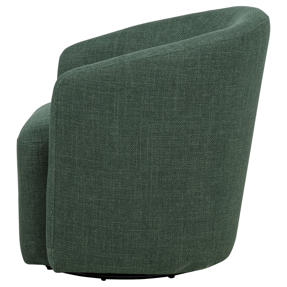 Mossbrook Fabric Upholstered Swivel Accent Chair - Green
