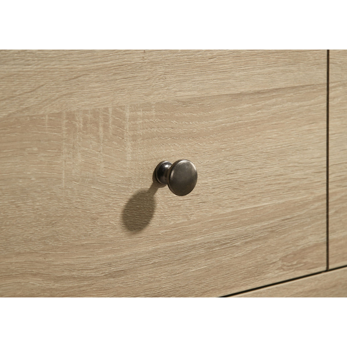 Merritt - 6 Drawer Dresser With Mirror - Light Oak