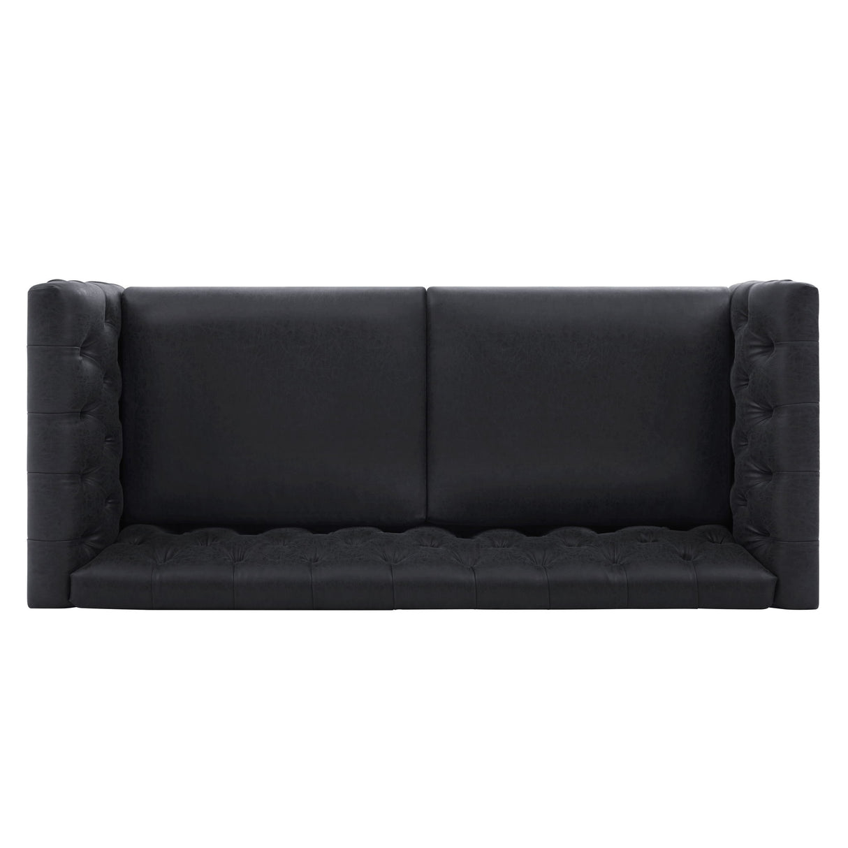 Chesterfield Sofa With Flared Arms For Living Room