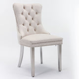 Nikki - Contemporary Upholstered Dining Chair (Set of 2)