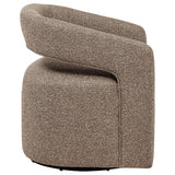 Westhill Boucle Swivel Accent Chair in Rocky Road