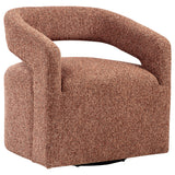 Westhill Berry Boucle Swivel Accent Chair