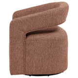 Westhill Berry Boucle Swivel Accent Chair