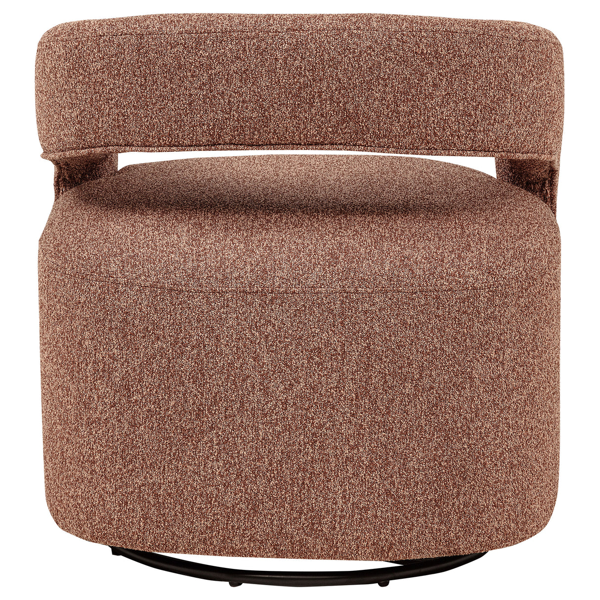 Westhill Berry Boucle Swivel Accent Chair