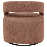 Westhill Berry Boucle Swivel Accent Chair