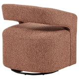 Westhill Berry Boucle Swivel Accent Chair