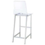 Bar Stools (Set of 2) - Clear
