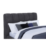 Branson - Platform Bed With Tufted Headboard