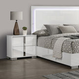 Nightstand With Vertical Handles