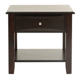 Table Set With Drawers And Open Shelf Storage