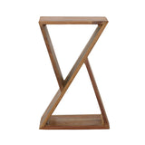 Lily Reclaimed Wood Accent Side Table - Natural