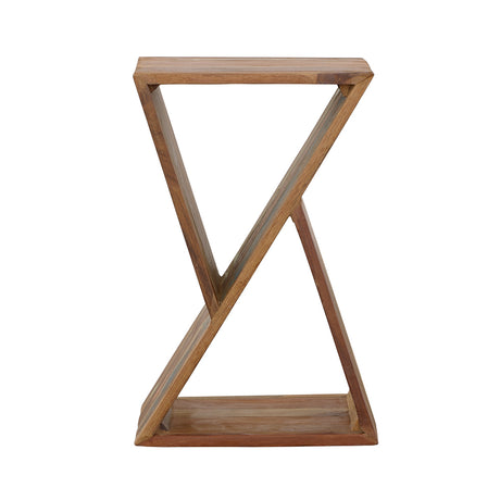 Lily Reclaimed Wood Accent Side Table - Natural