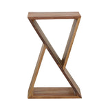 Lily Reclaimed Wood Accent Side Table - Natural
