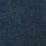 Navy Fabric Accent Bench with Foam Cushion