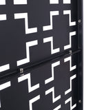Outdoor & Indoor Metal Privacy Freestanding Decorative Screen