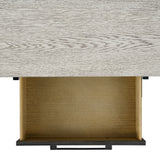 Axel - Server - Light Gray / Espresso