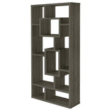 10 Shelf Open Back Bookcase